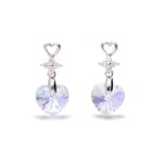 SPARK KOLCZYKI PETITE HEART AURORA BOREALE