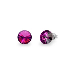 SPARK KOLCZYKI SWEET CANDY STUDS AMETHYST