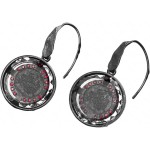 MOTYLE KOLCZYKI COSMIC LOVE  CZARNA PLANETA