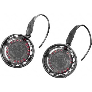 MOTYLE KOLCZYKI COSMIC LOVE  CZARNA PLANETA