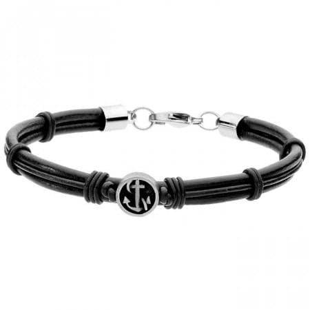 czarna-bransoletka-meska-ze-skory-naturalnej-motyw,beddha,efa,efa.jpg