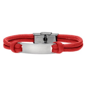 Bransoletka męska skórzana