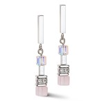 KOLCZYKI Z RÓŻOWYM KWARCEM