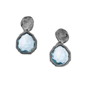 MOTYLE KOLCZYKI BOTANICA NIEZAPOMINAJKA