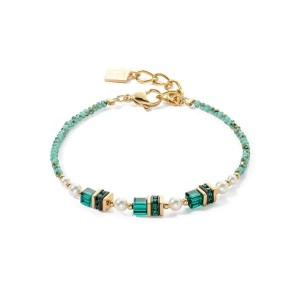 BRANSOLETKA GREEN AND GOLD