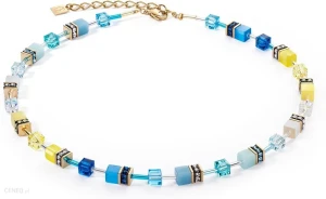 NASZYJNIK TURQUOISE YELLOW