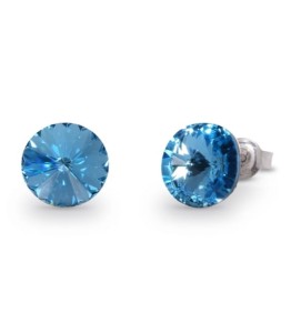 SPARK KOLCZYKI SWEET CANDY STUDS AQUAMARINE