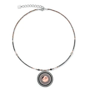 NASZYJNIK GREY CRYSTAL