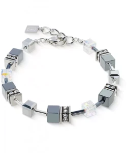 BRANSOLETKA GREY SILVER