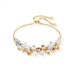 BRANSOLETKA MINI BEIGE GOLD