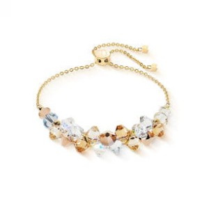 BRANSOLETKA MINI BEIGE GOLD