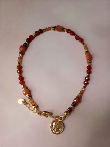 BRANSOLETKA Z KAMIENIAMI NATURALNYMI