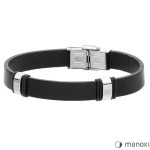 MANOKA BRANSOLETKA MĘSKA SKÓRZANA